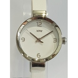 Montre bracelet cuir blanc