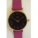 Montre bracelet feston violet