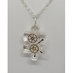 Pendentif avec pièces de montre